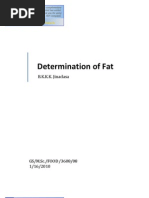 Download Determination of Fat by kolita kamal SN25575993 doc pdf