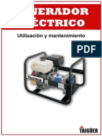 Manual Uso y Mantenimiento Generadores Eléctricos PDF