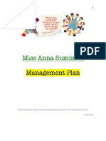 Anna Suminski- Managment Plan