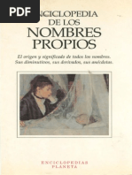 El Significado De Sus Nombres Y Apellidos Propios Pdf