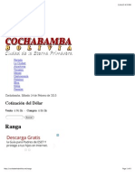 Ranga - Cochabamba - Bolivia PDF