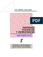 Partidos Politicos y Democracia