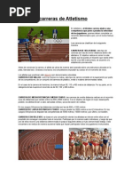 Tipos de Carreras de Atletismo