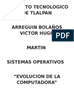 Evolución de La Computadora