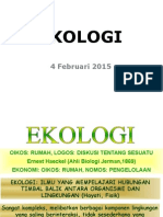 Ekologi