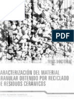 España-Caracterización Del Material Granular Obtenido Por Reciclado de Residuos Cerámicos