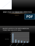 Brief Study On Theme Park Operations