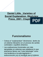 Daniel Little,, Varieties of Social Explanation