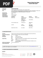 Material Safety Data Sheet - Caustic Soda Liquid