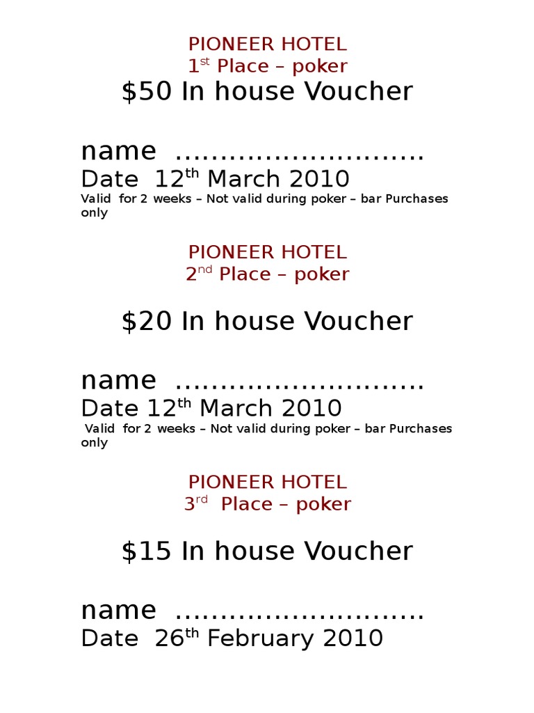 Ignition poker voucher code