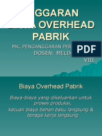 8 Biaya Overhead Pabrik