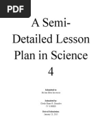 Download 1 a Semi-Detailed Lesson Plan in Science 4 by Chedy Shane SN255790180 doc pdf