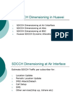 SDCCH Dimensioning in Huawei