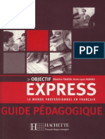 Objectif Express Guide Pedagogique A1/A2