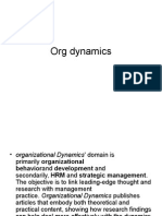 Org Dynamics