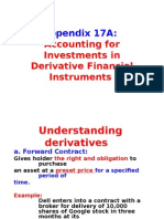 Appendix 17A:: Accounting For Investments in Derivative Financial Instruments