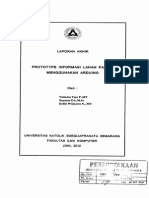 Prototype Informasi Lahan Parkir Menggunakan Arduino