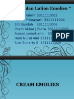 KELOMPOK 2 (Cream Emolien)