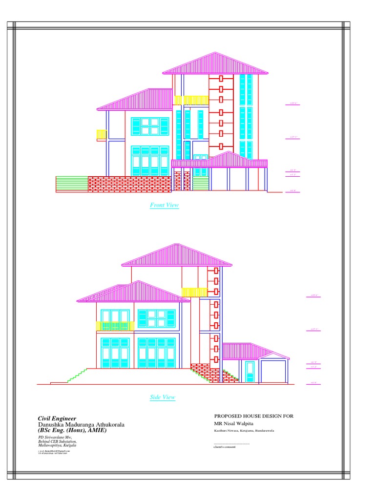 Front View: Civil Engineer (BSC Eng. (Hons), Amie) | PDF | Technology ...