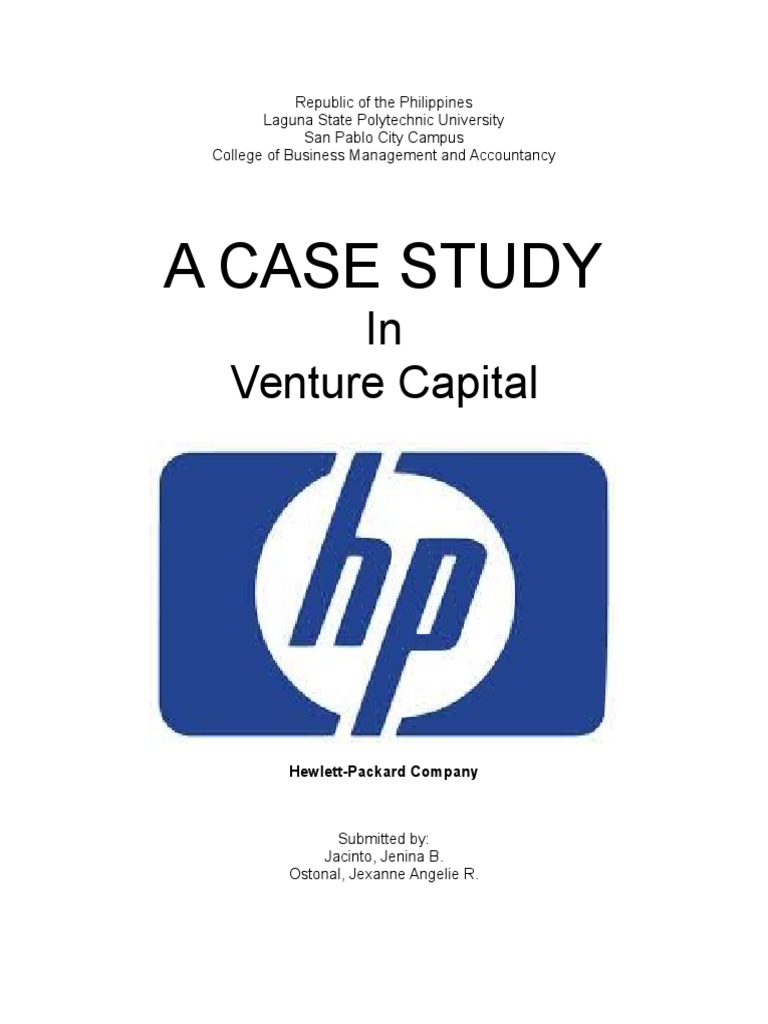 hewlett packard case study summary