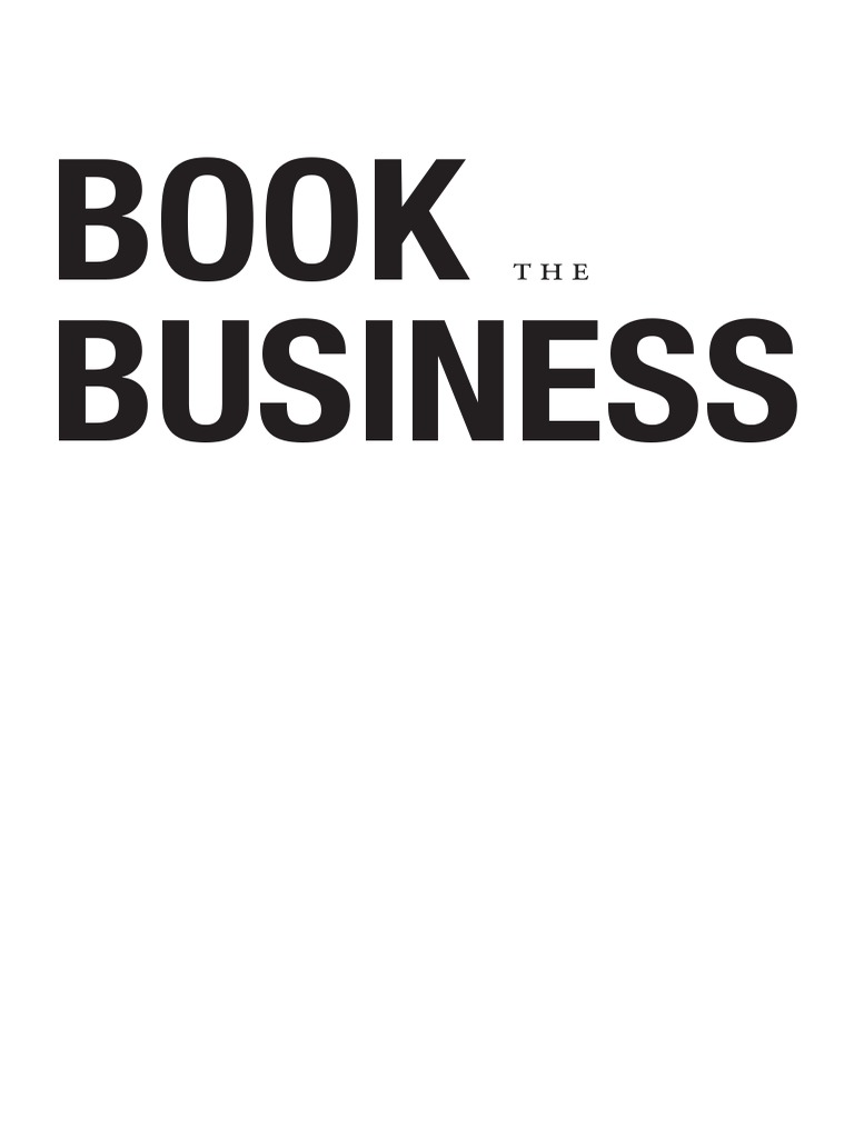 Book of Business Book | PDF | Marketing Strategy | Advertising