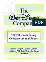 Disney - Final Accounting Project