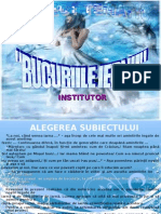 Proiecttematic Bucuriileiernii