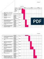 Fio's Gantt Chart