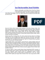 Biografi Singkat Bacharuddin Jusuf Habibie