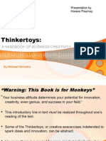 Thinkertoys Handbook Sparks Business Creativity
