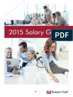 RobertHalf UK Salary Guide 2015