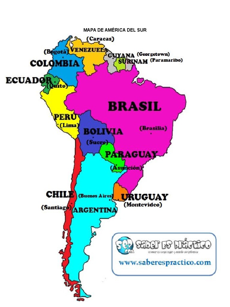 Paises De America Del Sur