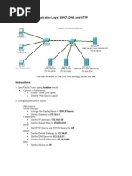 PT DHCP DNS HTTP