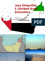 Business Etiquette UAE (United Arab Emirates) : Presented by