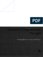 4365766434 Guattari's Diagrammatic Thought. Writing Between Lacan and Deleuze - Janell Watson 65476432434546