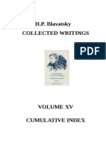 Helena Blavatsky - Collected Writings - part 15 (Index)