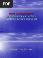 Farmacoterapie Modul I