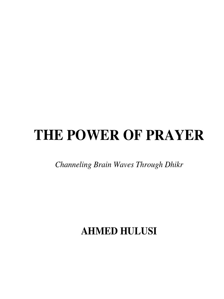 The Power of Prayer en | PDF | Prophets And Messengers In Islam | Prayer