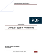 Advanced Computer Architecture