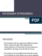 Sociedad Extranjera