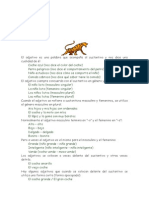 El Adjetivo PDF