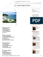 Esl Conversation - Exchan... Page 1 - The Verb - Be