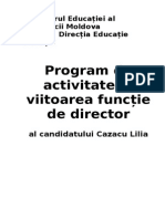 136412756-Program-de-Activitate - Docx - PREGĂTIT PENTRU CONCURS