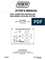 Operators Manual Series 2000