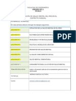 enfermeria en Salud mental