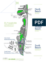 MIAMI BEACH Map SHOWING AREAS