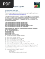 EdTech 503 Part 2 Analysis Report