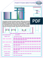 Architectural Doors and Partition Sections Specification