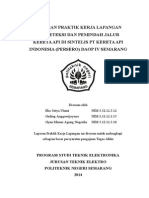 Laporan PKL Sintelis 4.6 SMT 1.9.2014 - 25.10.2014