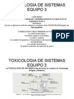 Toxicologia de Sistemas Pag.17-19